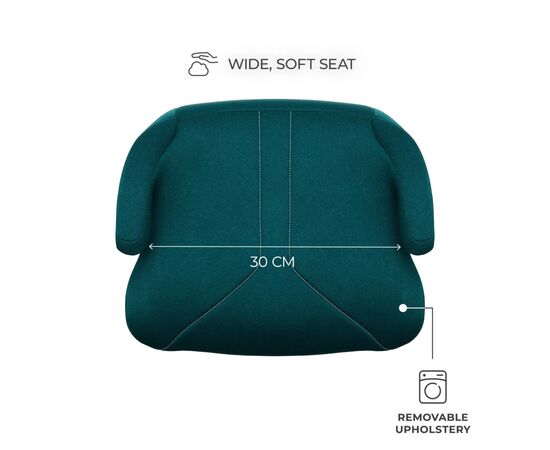 Автокресло Kinderkraft i-Boost 2 бустер Green (KCIBOO02GRE0000) (5902533929177), изображение 2 Автокресло Kinderkraft i-Boost 2 бустер Green (KCIBOO02GRE0000) (5902533929177), изображение 2