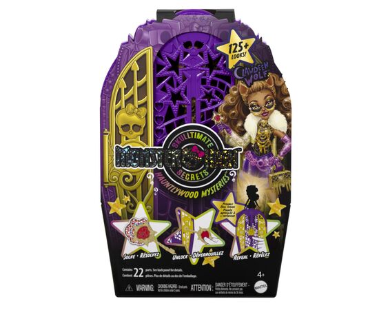 Кукла Monster High сюрприз Тайны Ужасного ужаса Ужас-секреты Клодин (JBG80), изображение 5 Кукла Monster High сюрприз Тайны Ужасного ужаса Ужас-секреты Клодин (JBG80), изображение 5