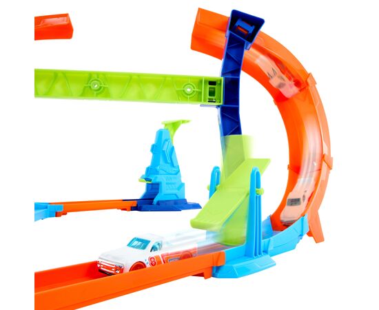 Автотрек Hot Wheels Stunt tracks Чемпион невероятных прыжков (JFH36), изображение 5 Автотрек Hot Wheels Stunt tracks Чемпион невероятных прыжков (JFH36), изображение 5