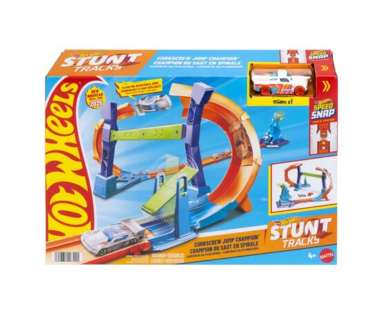 Автотрек Hot Wheels Stunt tracks Чемпион невероятных прыжков (JFH36) Автотрек Hot Wheels Stunt tracks Чемпион невероятных прыжков (JFH36)