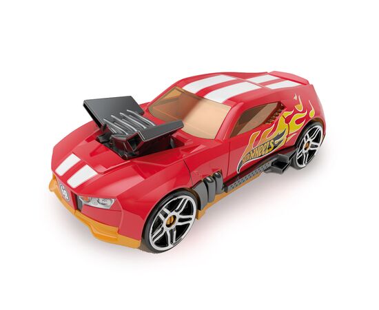 Игровой набор Hot Wheels Гоночный автомобиль-гараж Красный 2 в 1 (HWCC15R), изображение 2 Игровой набор Hot Wheels Гоночный автомобиль-гараж Красный 2 в 1 (HWCC15R), изображение 2