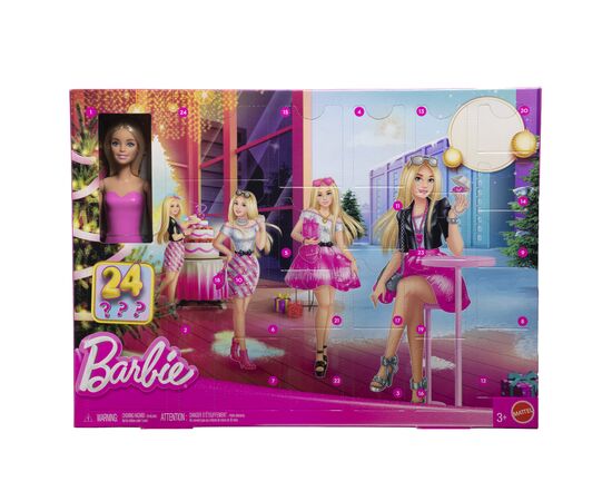 Ігровий набір Barbie Адвент-календар "Стиль та краса" (JFL63), зображення 6 Ігровий набір Barbie Адвент-календар "Стиль та краса" (JFL63), зображення 6