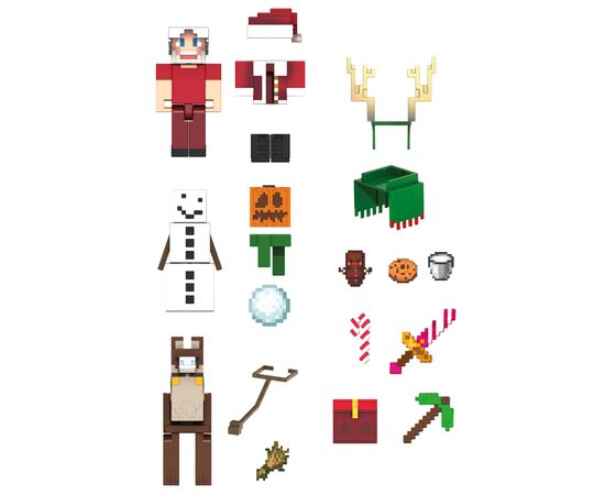 Игровой набор Minecraft Адвент-календарь (HXM86), изображение 2 Игровой набор Minecraft Адвент-календарь (HXM86), изображение 2