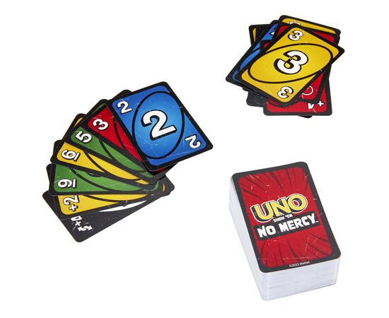 Настольная игра Mattel UNO "Без извинений" (HWV18), изображение 2 Настольная игра Mattel UNO "Без извинений" (HWV18), изображение 2
