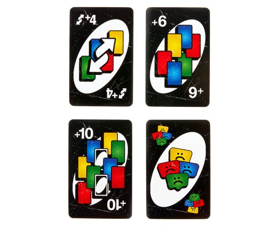 Настольная игра Mattel UNO "Без извинений" (HWV18), изображение 5 Настольная игра Mattel UNO "Без извинений" (HWV18), изображение 5