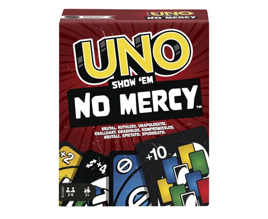 Настольная игра Mattel UNO "Без извинений" (HWV18)
