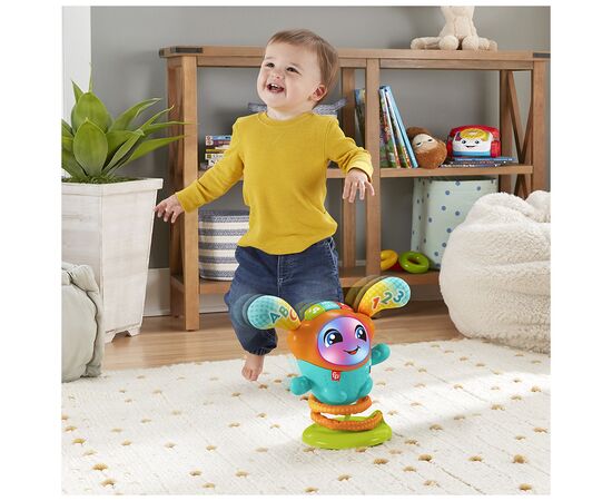 Интерактивная игрушка Fisher-Price Smart Stages Ди-Джей Стрибунец многоязычный (JLH74), изображение 5 Интерактивная игрушка Fisher-Price Smart Stages Ди-Джей Стрибунец многоязычный (JLH74), изображение 5