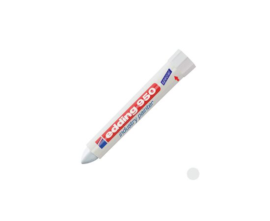 Маркер Edding Спеціальний промисловий маркер-паста Industry Painter 950 10 мм Білий (e-950/11), зображення 2 Маркер Edding Спеціальний промисловий маркер-паста Industry Painter 950 10 мм Білий (e-950/11), зображення 2