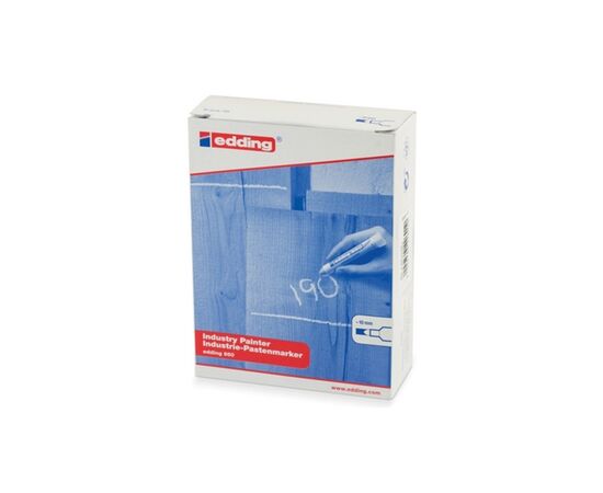 Маркер Edding Спеціальний промисловий маркер-паста Industry Painter 950 10 мм Білий (e-950/11), зображення 3 Маркер Edding Спеціальний промисловий маркер-паста Industry Painter 950 10 мм Білий (e-950/11), зображення 3