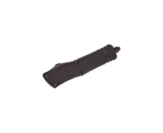 Ніж Microtech Combat Troodon Delta OTF, Fluted DLC, чорний (142-1CT-DSH), зображення 3 Ніж Microtech Combat Troodon Delta OTF, Fluted DLC, чорний (142-1CT-DSH), зображення 3