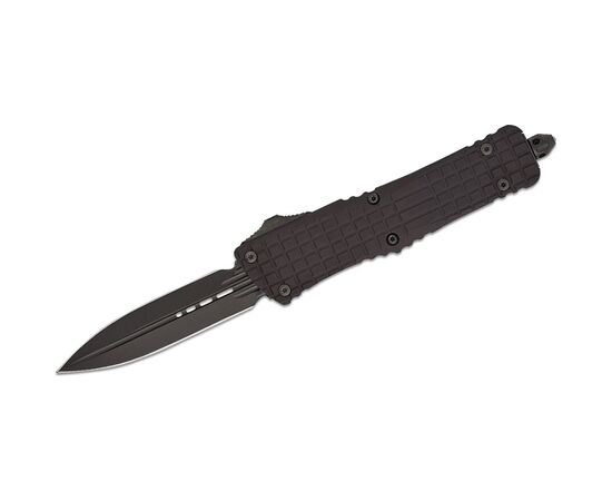 Ніж Microtech Combat Troodon Delta OTF, Fluted DLC, чорний (142-1CT-DSH) Ніж Microtech Combat Troodon Delta OTF, Fluted DLC, чорний (142-1CT-DSH)