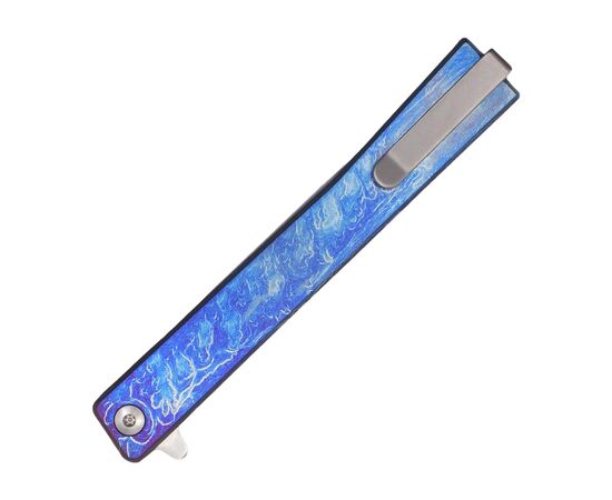 Нож Ocaso Solstice, Anodized titanium, Satin (10DBS), изображение 2 Нож Ocaso Solstice, Anodized titanium, Satin (10DBS), изображение 2