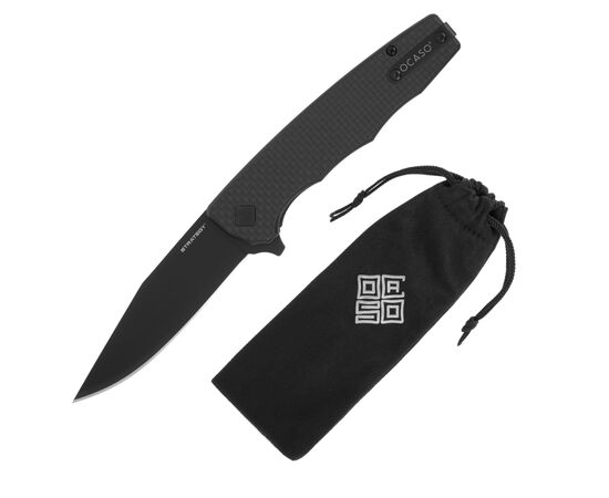 Нож Ocaso Strategy, Carbon Fiber + G-10, Black (29BCB), изображение 7 Нож Ocaso Strategy, Carbon Fiber + G-10, Black (29BCB), изображение 7