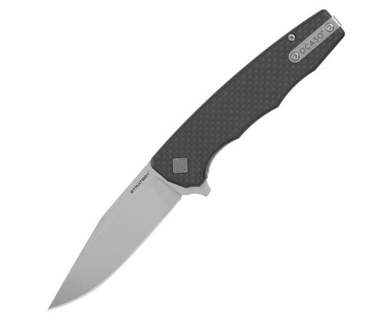 Нож Ocaso Strategy, Carbon Fiber + G-10, Satin (29BCD) Нож Ocaso Strategy, Carbon Fiber + G-10, Satin (29BCD)