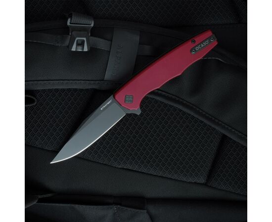 Нож Ocaso Strategy, Red Aluminum, Black (29RDB), изображение 2 Нож Ocaso Strategy, Red Aluminum, Black (29RDB), изображение 2
