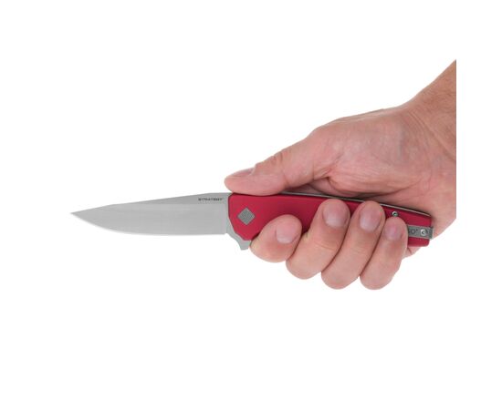 Нож Ocaso Strategy, Red Aluminum, Satin (29RDS), изображение 3 Нож Ocaso Strategy, Red Aluminum, Satin (29RDS), изображение 3