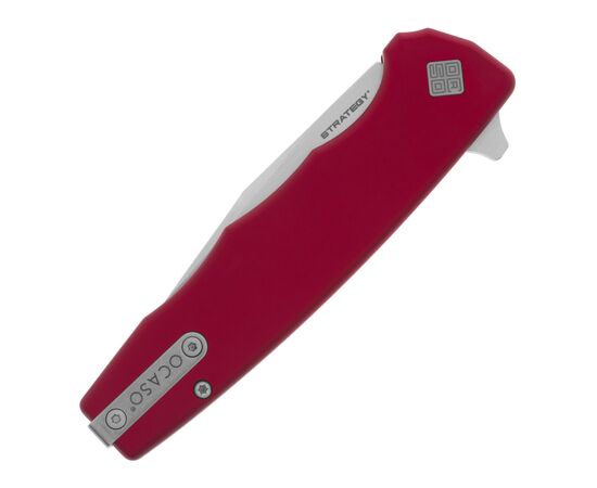 Нож Ocaso Strategy, Red Aluminum, Satin (29RDS), изображение 6 Нож Ocaso Strategy, Red Aluminum, Satin (29RDS), изображение 6