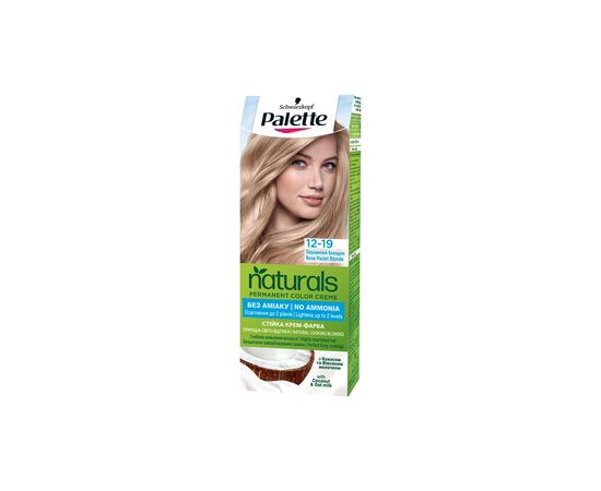 Краска для волос Palette Naturals без аммиака 12-19 Жемчужный блондин (9000101689464)