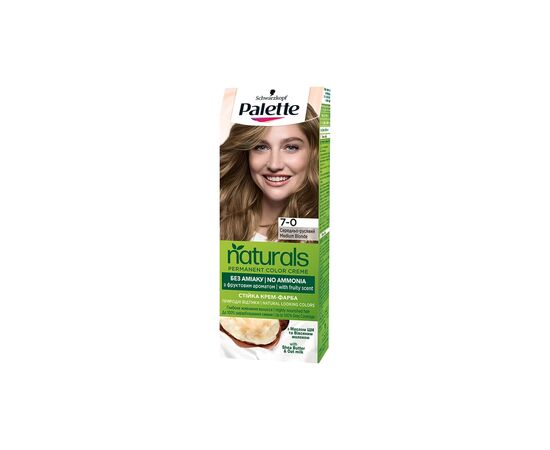 Краска для волос Palette Naturals без аммиака 7-0 Средне-русый (3838824171289)