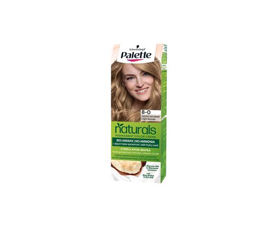 Краска для волос Palette Naturals без аммиака 8-0 Светло-русый (3838824171241) Краска для волос Palette Naturals без аммиака 8-0 Светло-русый (3838824171241)