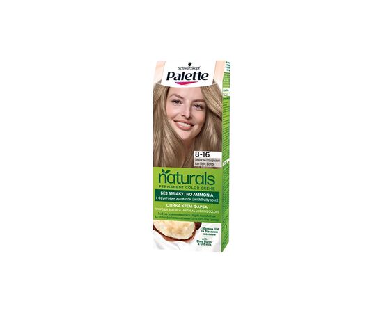Краска для волос Palette Naturals без аммиака 8-16 Пепельный средне-русый (9000101649857)