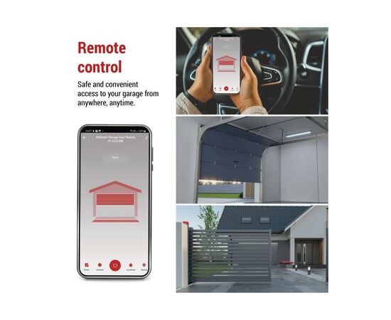 Модуль управления умным домом EMOS Smart Garage Door Control Module H5111 WiFi (H5111), изображение 11 Модуль управления умным домом EMOS Smart Garage Door Control Module H5111 WiFi (H5111), изображение 11