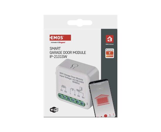 Модуль управления умным домом EMOS Smart Garage Door Control Module H5111 WiFi (H5111), изображение 12 Модуль управления умным домом EMOS Smart Garage Door Control Module H5111 WiFi (H5111), изображение 12