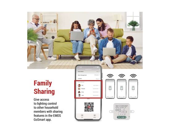 Модуль управления умным домом EMOS H5101 ZigBee 3.0 1-Channel (H5101), изображение 10 Модуль управления умным домом EMOS H5101 ZigBee 3.0 1-Channel (H5101), изображение 10