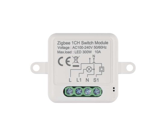 Модуль управления умным домом EMOS H5101 ZigBee 3.0 1-Channel (H5101), изображение 2 Модуль управления умным домом EMOS H5101 ZigBee 3.0 1-Channel (H5101), изображение 2
