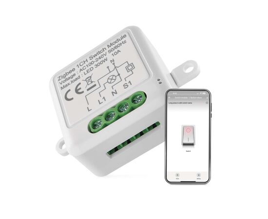 Модуль управления умным домом EMOS H5101 ZigBee 3.0 1-Channel (H5101) Модуль управления умным домом EMOS H5101 ZigBee 3.0 1-Channel (H5101)