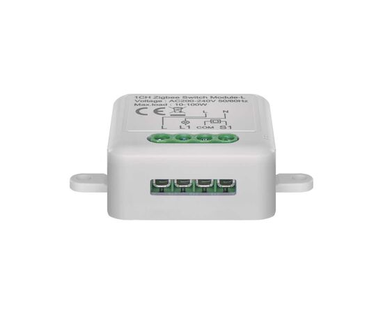 Модуль управления умным домом EMOS H5103 ZigBee 3.0 1-Channel (H5103), изображение 6 Модуль управления умным домом EMOS H5103 ZigBee 3.0 1-Channel (H5103), изображение 6