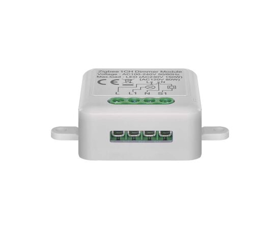 Модуль управления умным домом EMOS H5107 ZigBee 3.0 1-Channel Dimmer (H5107), изображение 6 Модуль управления умным домом EMOS H5107 ZigBee 3.0 1-Channel Dimmer (H5107), изображение 6
