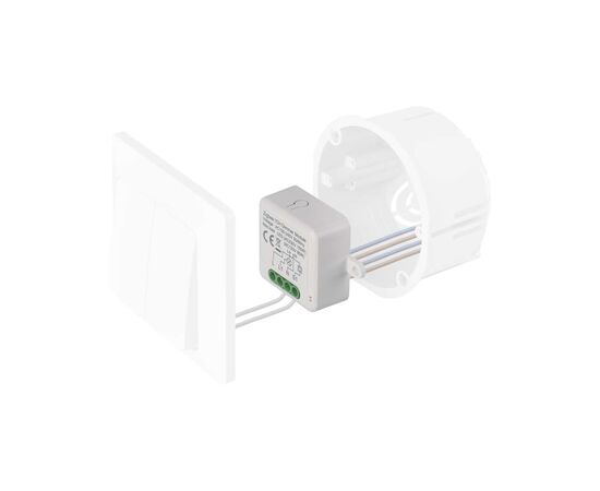 Модуль управления умным домом EMOS H5107 ZigBee 3.0 1-Channel Dimmer (H5107), изображение 7 Модуль управления умным домом EMOS H5107 ZigBee 3.0 1-Channel Dimmer (H5107), изображение 7