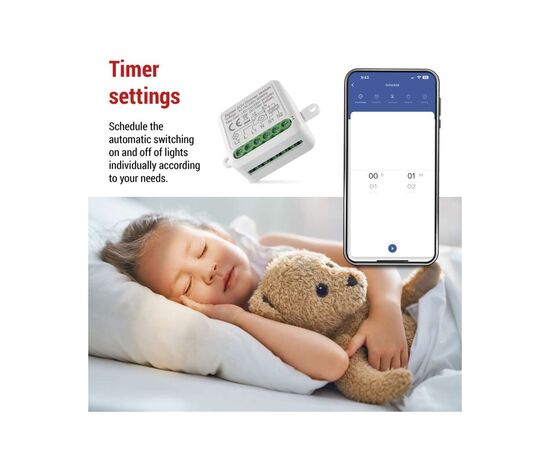 Модуль управления умным домом EMOS H5108 ZigBee 3.0 2-Channel Dimmer (H5108), изображение 11 Модуль управления умным домом EMOS H5108 ZigBee 3.0 2-Channel Dimmer (H5108), изображение 11