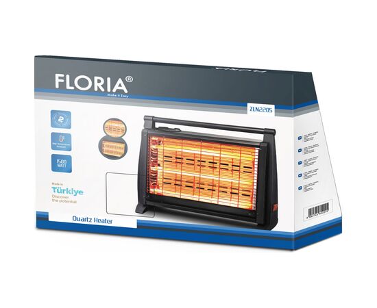 Обогреватель FLORIA ZLN2205, изображение 3 Обогреватель FLORIA ZLN2205, изображение 3