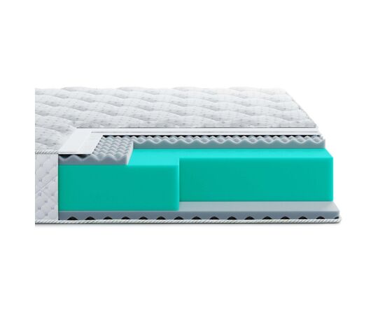 Матрас Highfoam Noble Argentum Amaltea, двухсторонний ортопедический 150 x 200 см (4820001274813), изображение 2 Матрас Highfoam Noble Argentum Amaltea, двухсторонний ортопедический 150 x 200 см (4820001274813), изображение 2