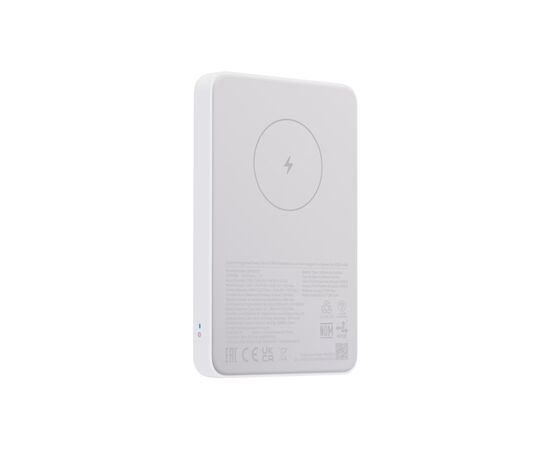 Батарея универсальная Xiaomi 5000mAh Magnetic 7.5W white (BHR9303GL), изображение 3 Батарея универсальная Xiaomi 5000mAh Magnetic 7.5W white (BHR9303GL), изображение 3