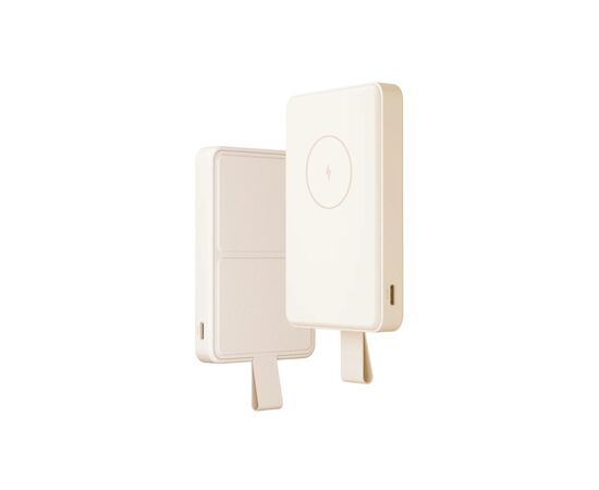 Батарея универсальная Xiaomi 6000mAh 15W Magnetic Power Bank GL white (BHR9074GL), изображение 3 Батарея универсальная Xiaomi 6000mAh 15W Magnetic Power Bank GL white (BHR9074GL), изображение 3