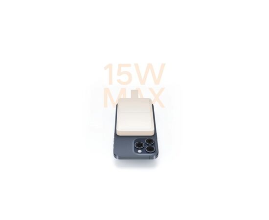 Батарея универсальная Xiaomi 6000mAh 15W Magnetic Power Bank GL white (BHR9074GL), изображение 8 Батарея универсальная Xiaomi 6000mAh 15W Magnetic Power Bank GL white (BHR9074GL), изображение 8