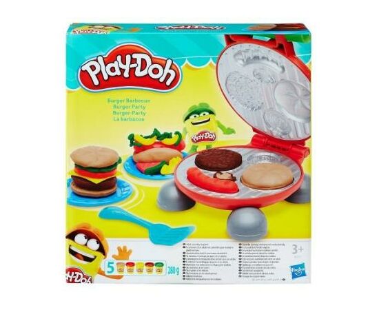 Набор для творчества Hasbro Play-Doh Бургер гриль (B5521) Набор для творчества Hasbro Play-Doh Бургер гриль (B5521)