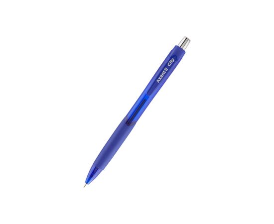 Ручка шариковая Axent City автоматическая Синяя 0.5 мм (AB1082-02-A) Ручка шариковая Axent City автоматическая Синяя 0.5 мм (AB1082-02-A)