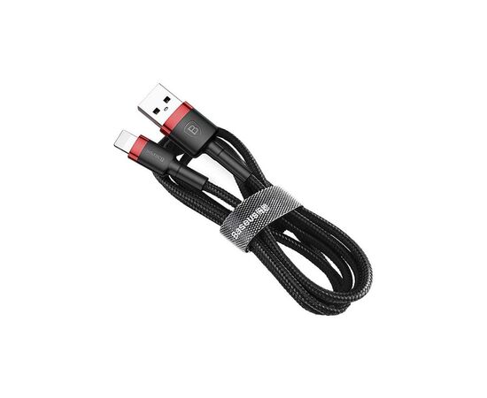 Дата кабель USB 2.0 AM to Lightning 3.0m 2.0A red-black Baseus (CALKLF-R91) Дата кабель USB 2.0 AM to Lightning 3.0m 2.0A red-black Baseus (CALKLF-R91)
