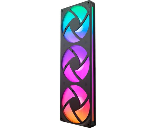 Кулер для корпуса NZXT F360 RGB Core Fan (Single Frame) - Black (RF-U36HF-B1), изображение 2 Кулер для корпуса NZXT F360 RGB Core Fan (Single Frame) - Black (RF-U36HF-B1), изображение 2