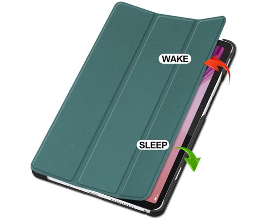 Чохол до планшета BeCover Smart Case Lenovo Tab One / Tab K9 8.7" 2025 (TB305XU/FU) Dark Green (713746), зображення 6 Чохол до планшета BeCover Smart Case Lenovo Tab One / Tab K9 8.7" 2025 (TB305XU/FU) Dark Green (713746), зображення 6