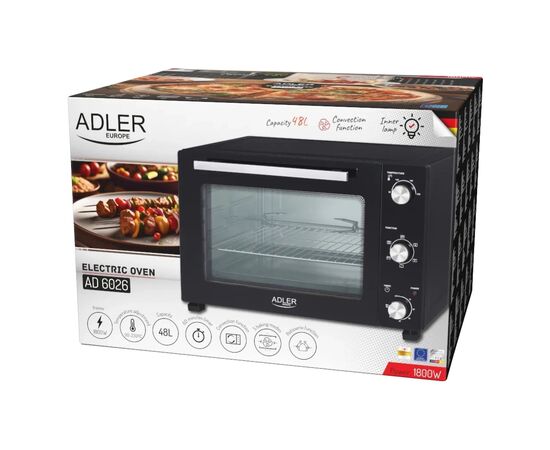 Электропечь Adler AD 6026, изображение 10 Электропечь Adler AD 6026, изображение 10