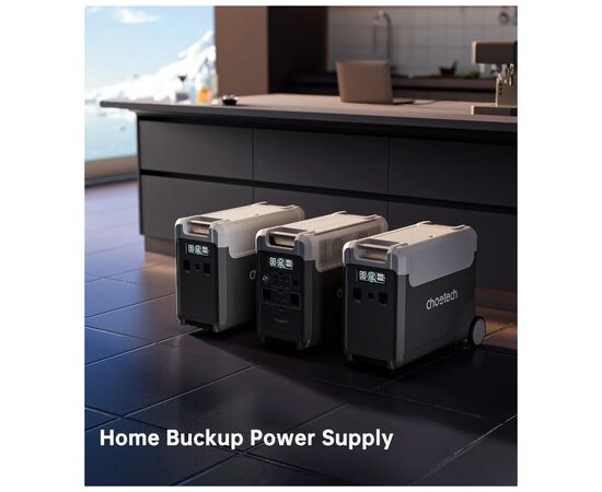 Зарядна станція Choetech BS066 3600W, 3840Wh (BS066-Main), зображення 7 Зарядна станція Choetech BS066 3600W, 3840Wh (BS066-Main), зображення 7