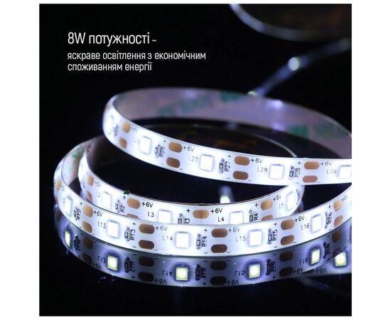 Светодиодная лента ColorWay LED  3м з живленням від USB (CW-LD03), изображение 11 Светодиодная лента ColorWay LED  3м з живленням від USB (CW-LD03), изображение 11