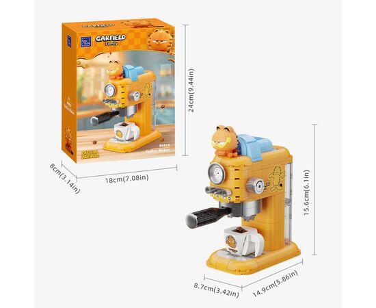 Конструктор Pantasy Garfield -Fantastic Machines - Кофеварка (86812), изображение 4 Конструктор Pantasy Garfield -Fantastic Machines - Кофеварка (86812), изображение 4