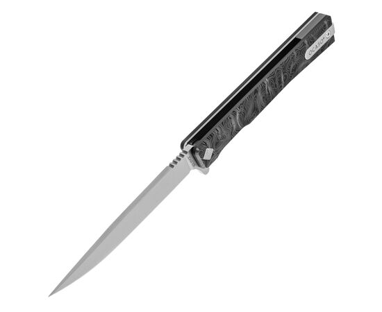 Нож Ocaso Solstice, Engraved titanium, Topo Pattern, Satin (10ETS), изображение 7 Нож Ocaso Solstice, Engraved titanium, Topo Pattern, Satin (10ETS), изображение 7
