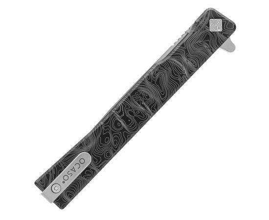 Нож Ocaso Solstice, Engraved titanium, Topo Pattern, Satin (10ETS), изображение 9 Нож Ocaso Solstice, Engraved titanium, Topo Pattern, Satin (10ETS), изображение 9